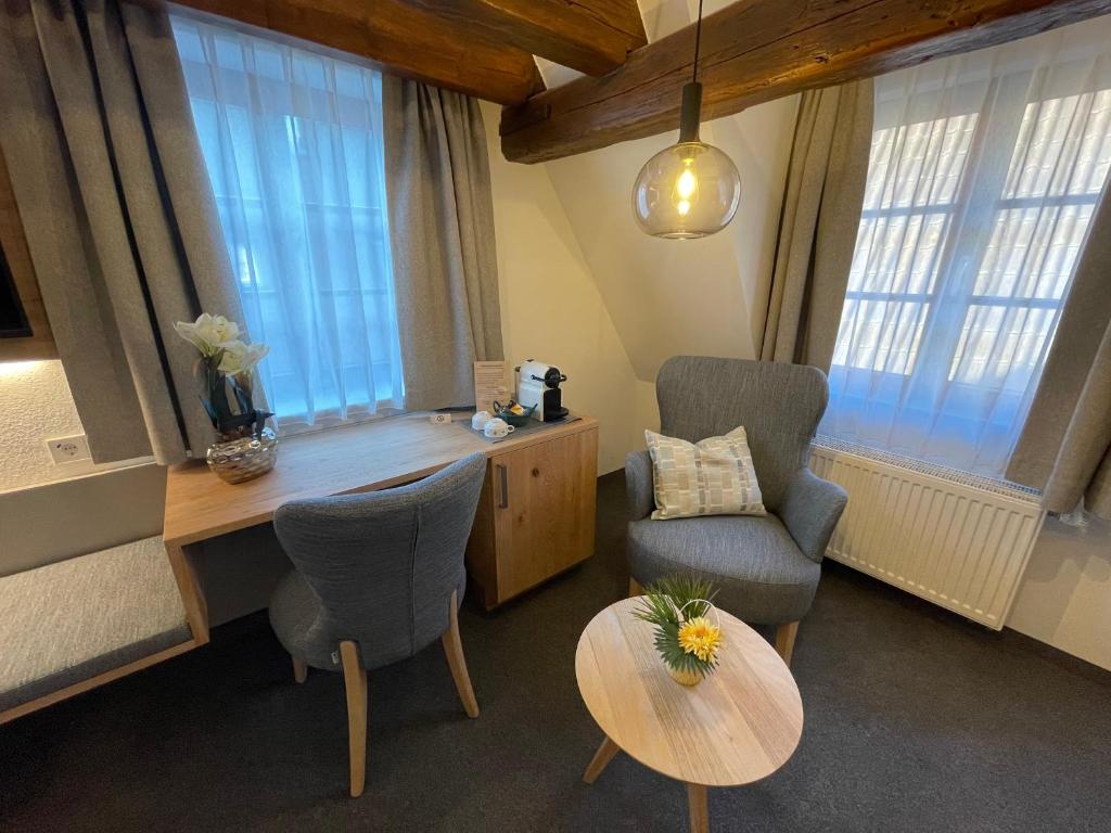 Posezení v ubytování Gästehaus Klingler