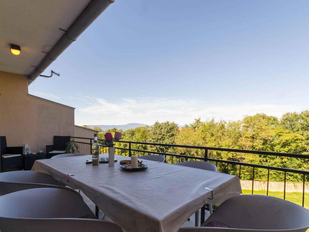 Balkón alebo terasa v ubytovaní Apartment in Njivice - Insel Krk 42232