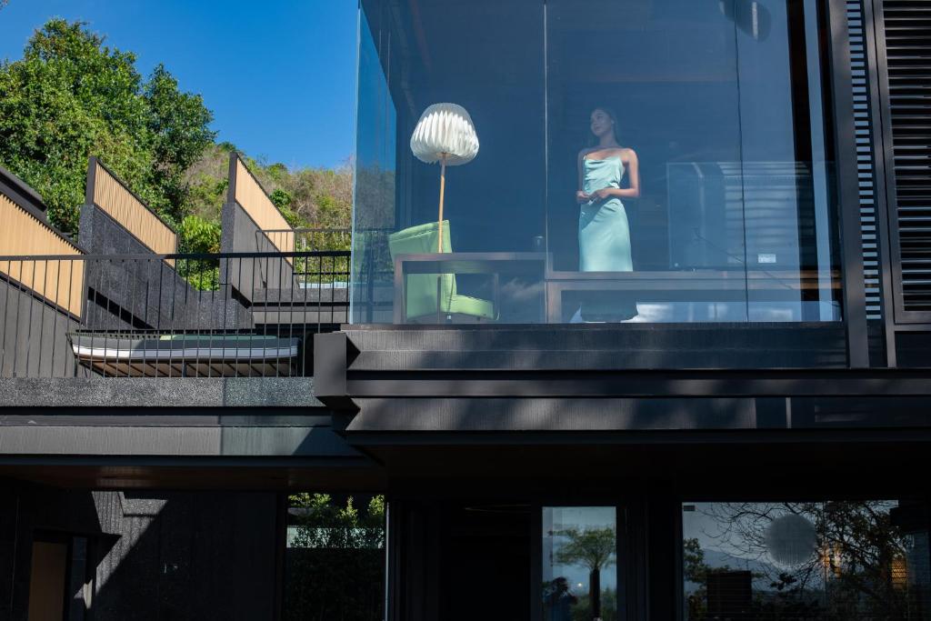 Balkón nebo terasa v ubytování AKRA Collection Layan - Hideaway Villas