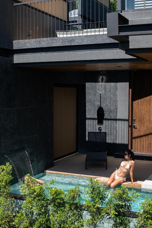 Bazén v ubytování AKRA Collection Layan - Hideaway Villas nebo v jeho okolí