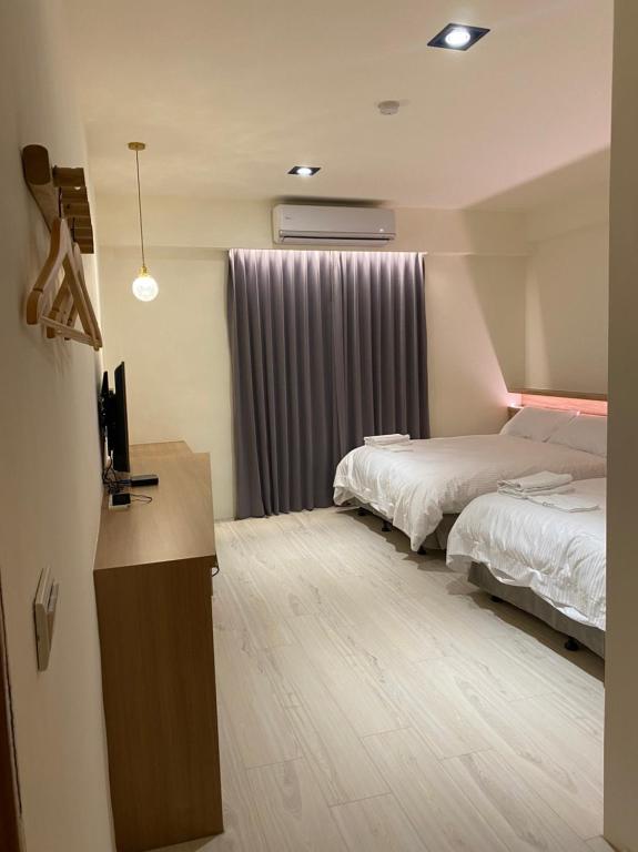 Postel nebo postele na pokoji v ubytování An An Homestay