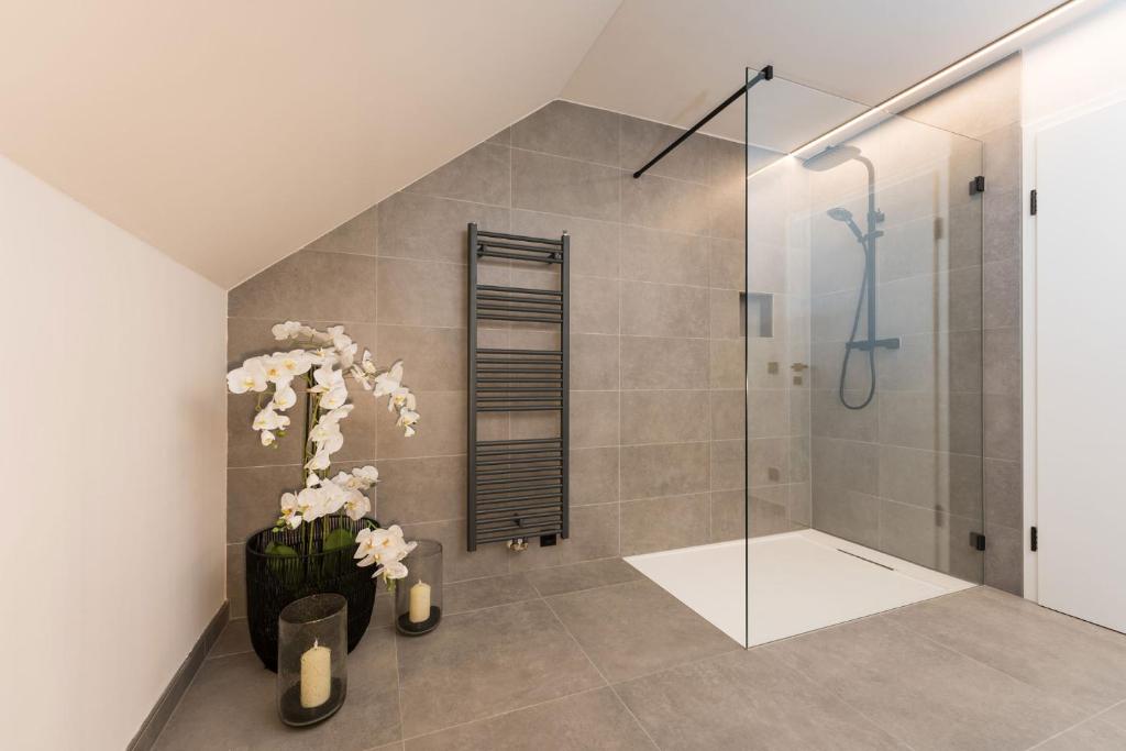Koupelna v ubytování Apartment Schichlreit