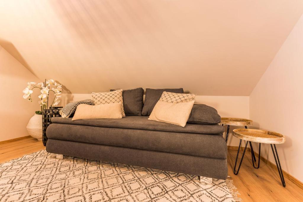 Posezení v ubytování Apartment Schichlreit