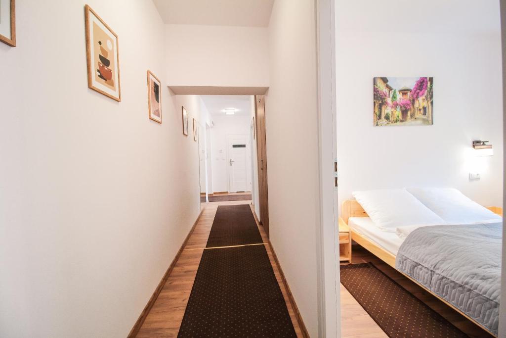 Posteľ alebo postele v izbe v ubytovaní Apartament City Center Standard 6