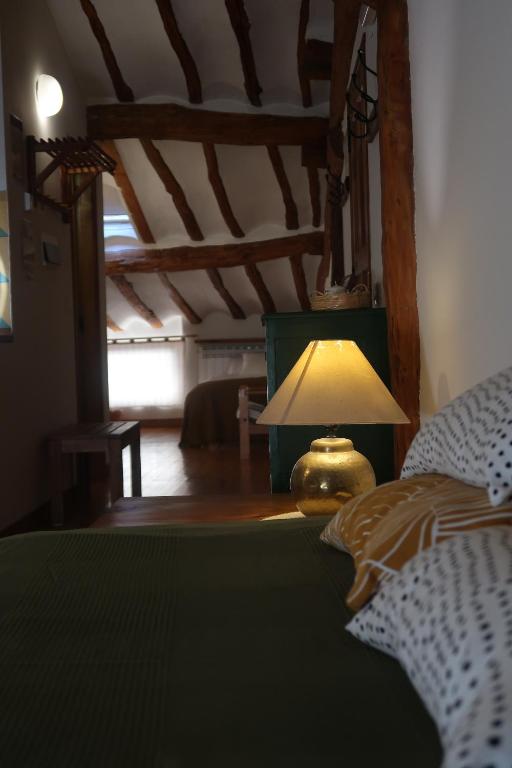 Postel nebo postele na pokoji v ubytování Casa Barría