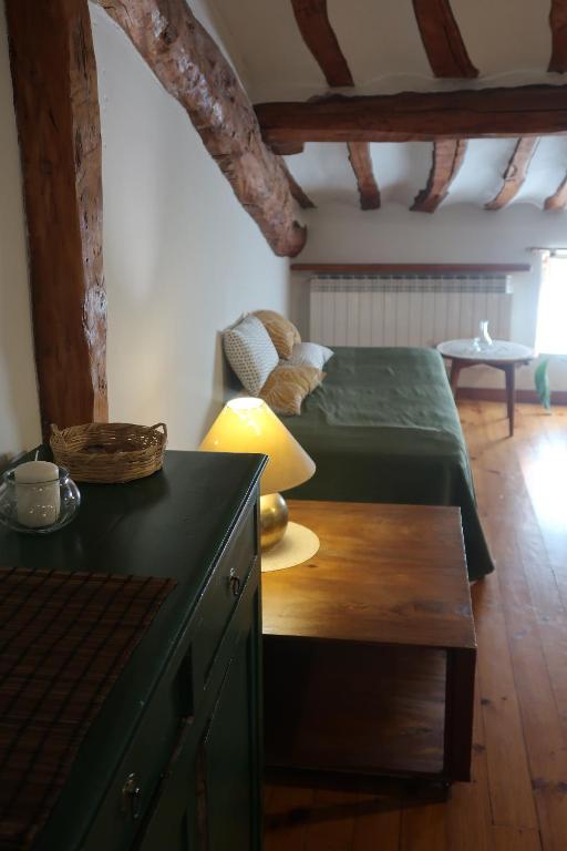 Posezení v ubytování Casa Barría