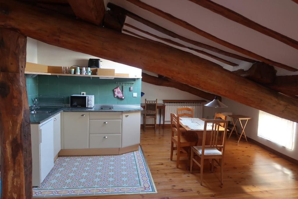 Kuchyň nebo kuchyňský kout v ubytování Casa Barría