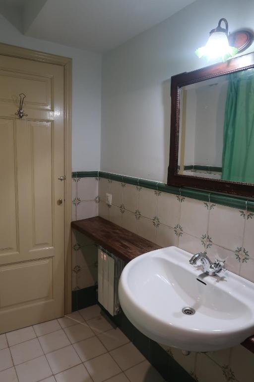 Koupelna v ubytování Casa Barría