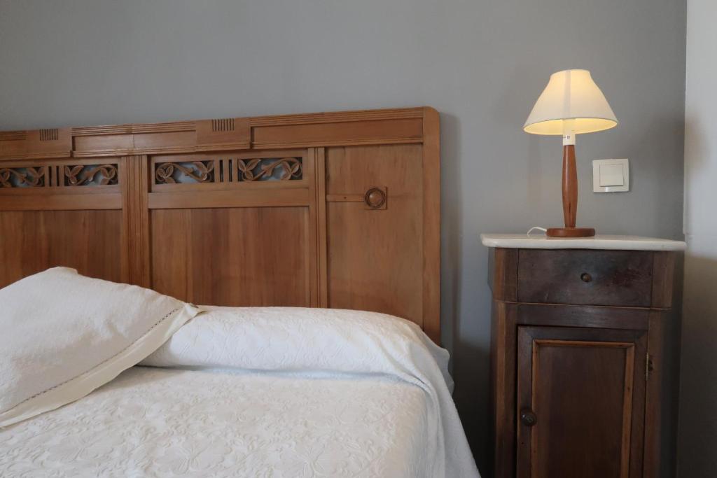Postel nebo postele na pokoji v ubytování Casa Barría
