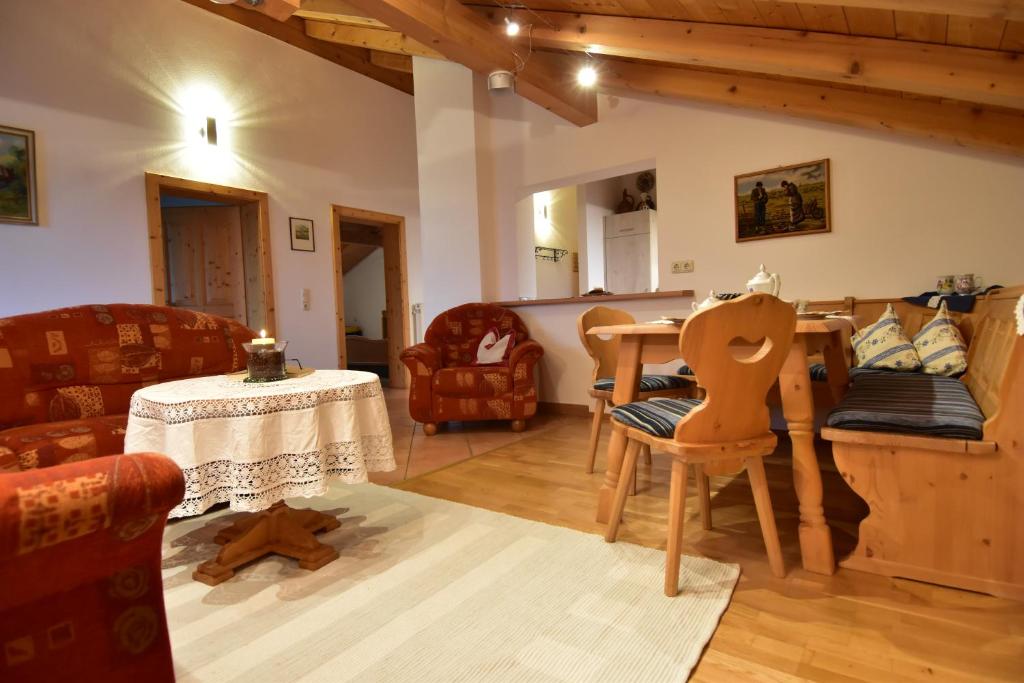 Posezení v ubytování Hoderhof