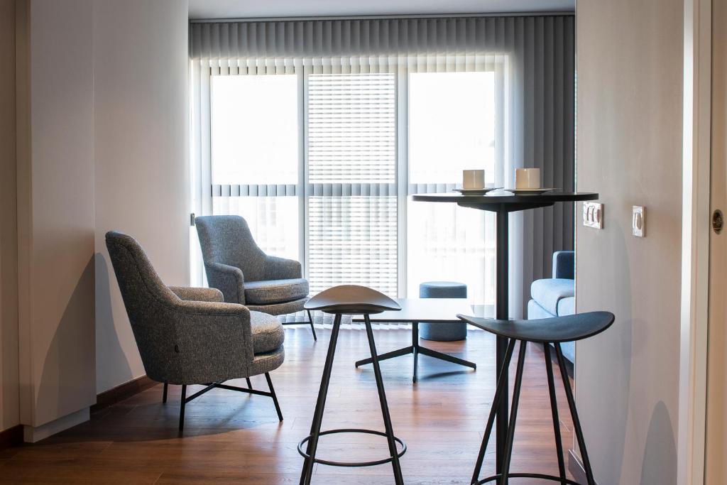 Posezení v ubytování MH Apartments Urban