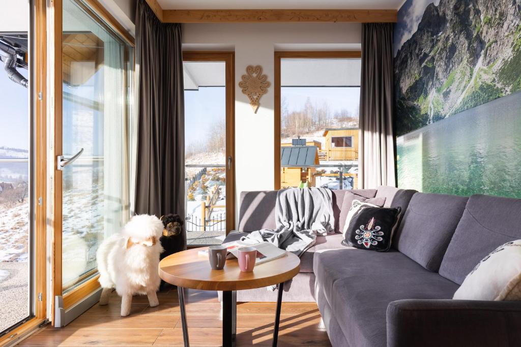 Posedenie v ubytovaní Apartamenty Bachledzki Wierch Zakopane