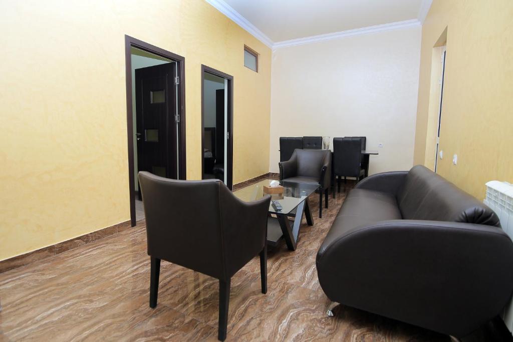 Posezení v ubytování MBM Hotel Yerevan