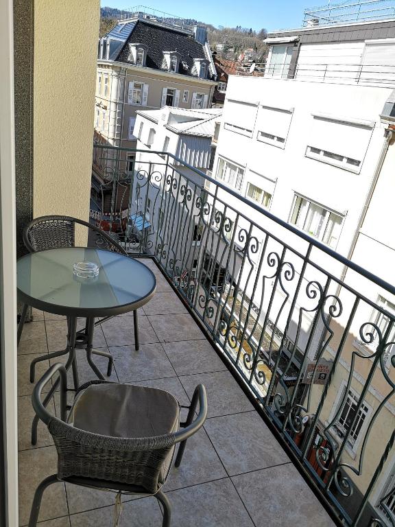 Balkón nebo terasa v ubytování Hotel Löhr
