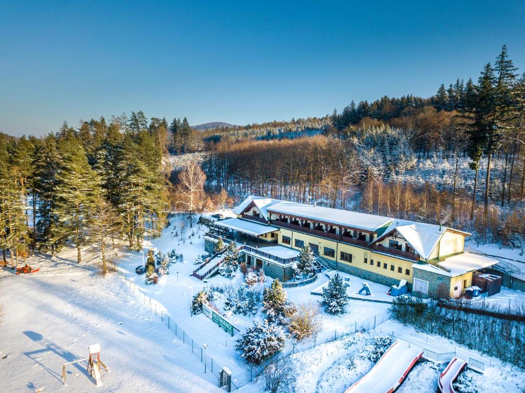 Hotel Vyhlídka v zime