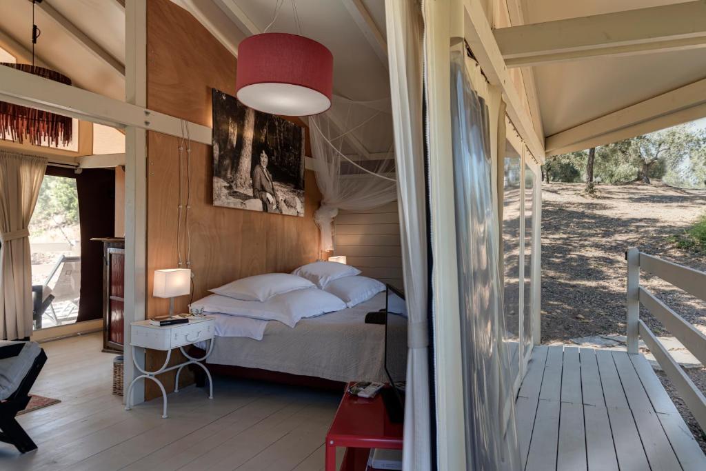 Postel nebo postele na pokoji v ubytování Be Vedetta - Relais & Glamping - Adult Only