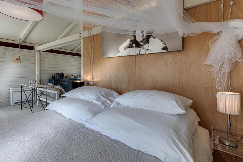 Postel nebo postele na pokoji v ubytování Be Vedetta - Relais & Glamping - Adult Only
