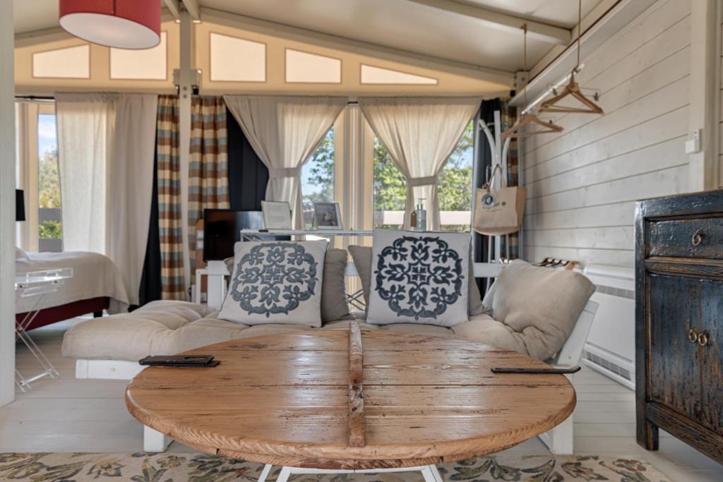 Posezení v ubytování Be Vedetta - Relais & Glamping - Adult Only