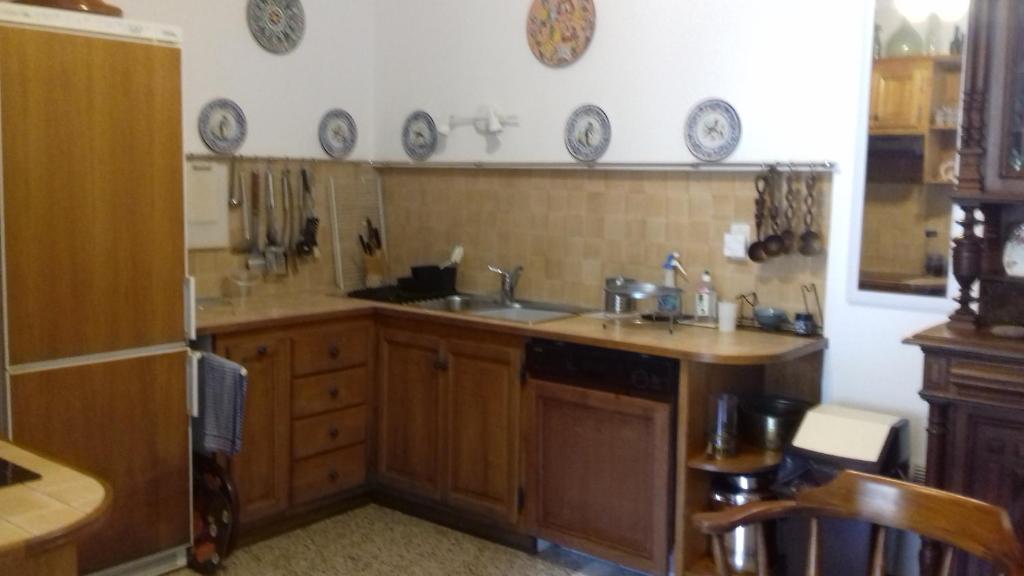 Kuchyň nebo kuchyňský kout v ubytování Chez Sheila