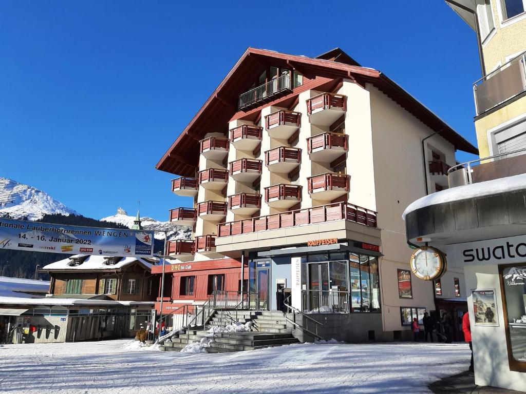 Nespecifikovaný výhled na hory nebo výhled na hory při pohledu z apartmánu