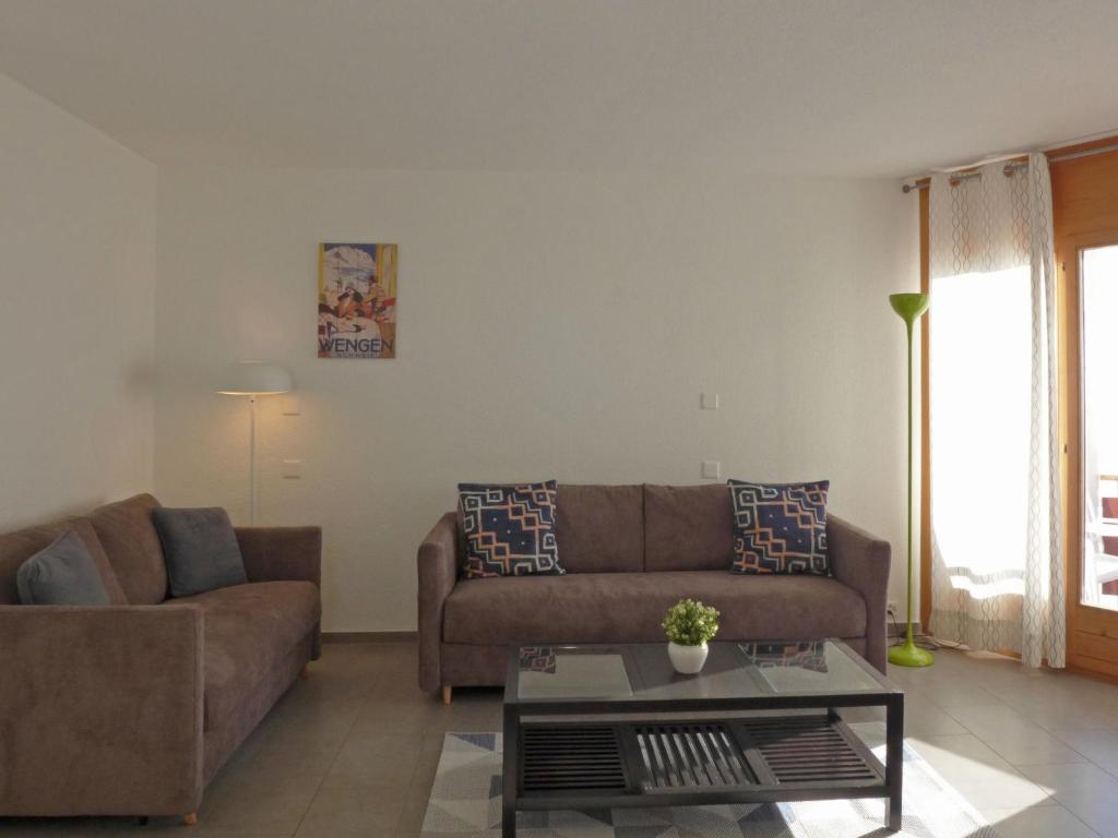 Posezení v ubytování Apartment Eiger Residence Apt-H by Interhome