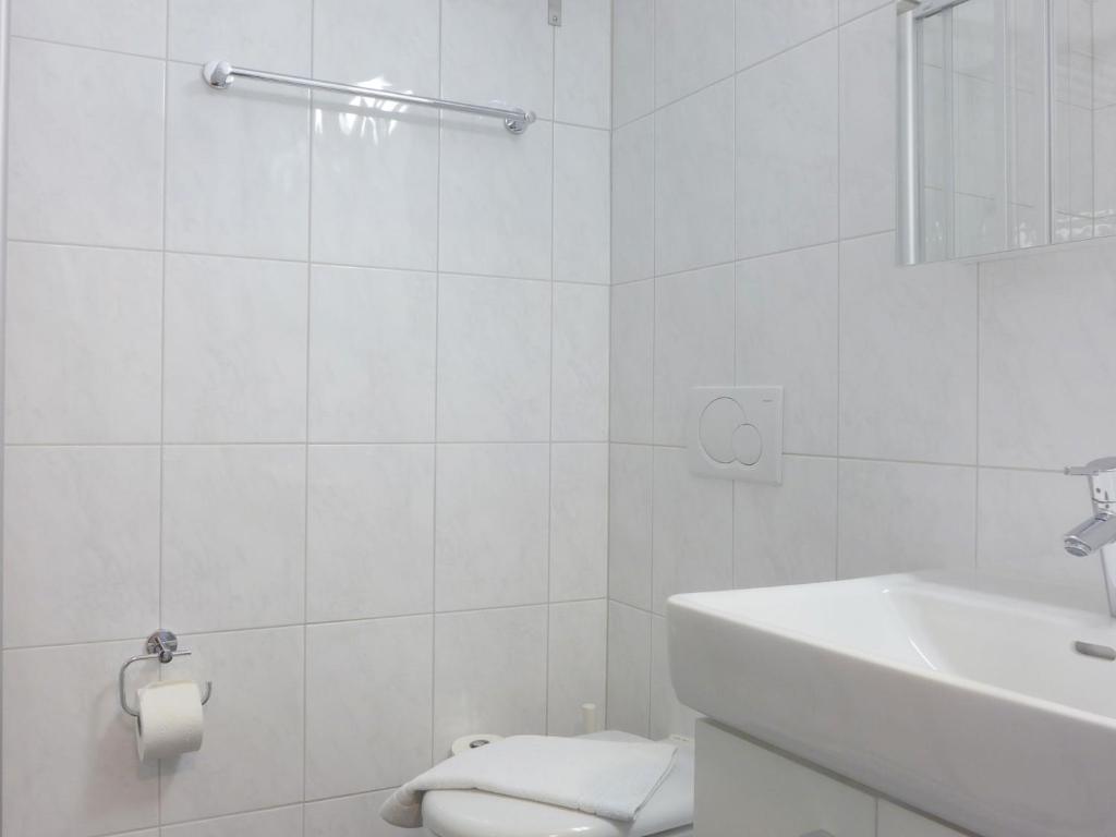 Koupelna v ubytování Apartment Eiger Residence Apt-H by Interhome