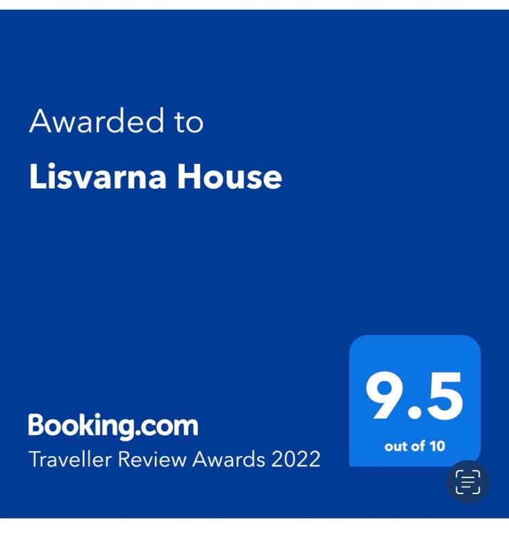 Certifikát, hodnocení, plakát nebo jiný dokument vystavený v ubytování Lisvarna House