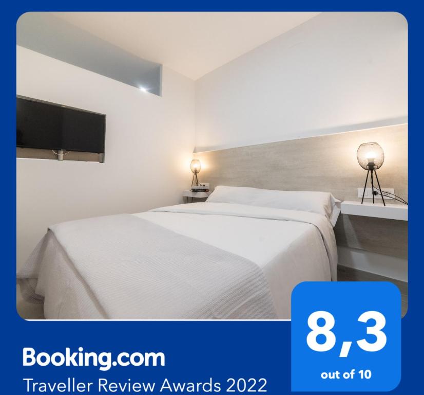 Posteľ alebo postele v izbe v ubytovaní Moonkey - Apartamento Amaralba A
