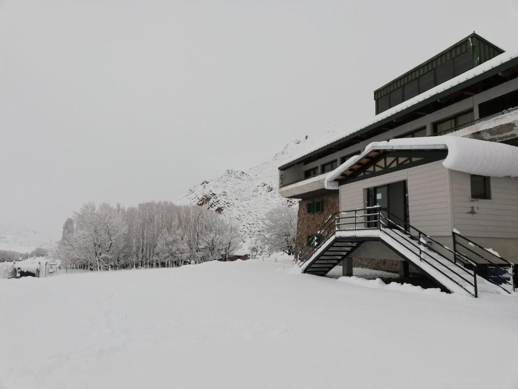 Hotel Hualum during the winter