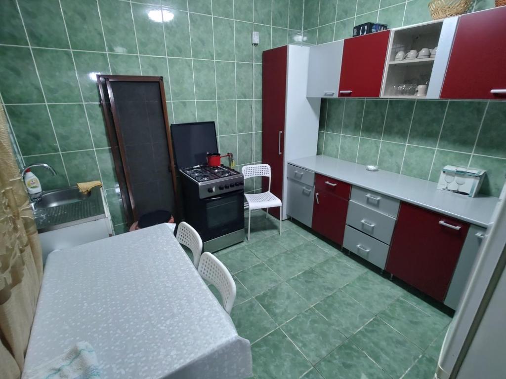 Kuchyň nebo kuchyňský kout v ubytování Casa Leny