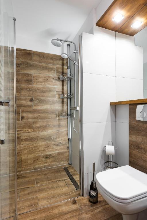 Kúpeľňa v ubytovaní Apartamenty Na Wilcznik Zakopane