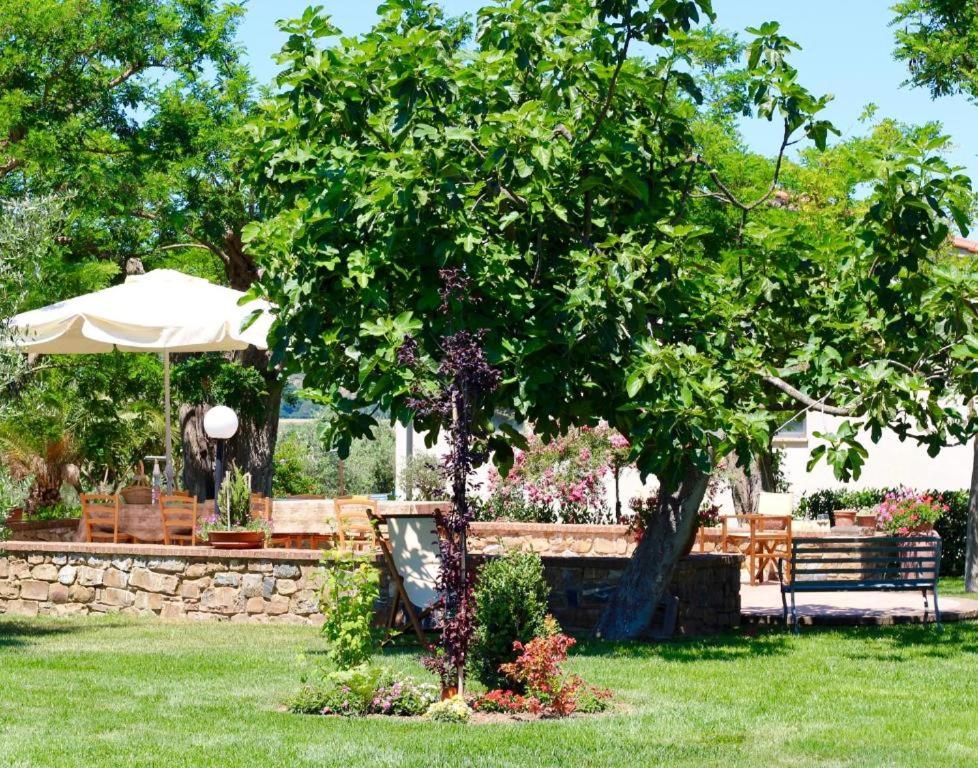 Ogród w obiekcie Agriturismo Vecchio Imposto