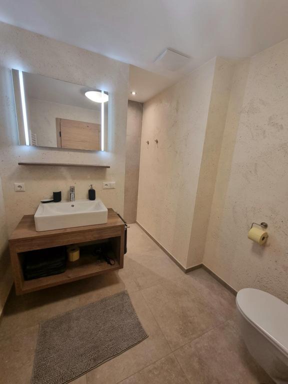 Łazienka w obiekcie Ferienwohnung Kurz