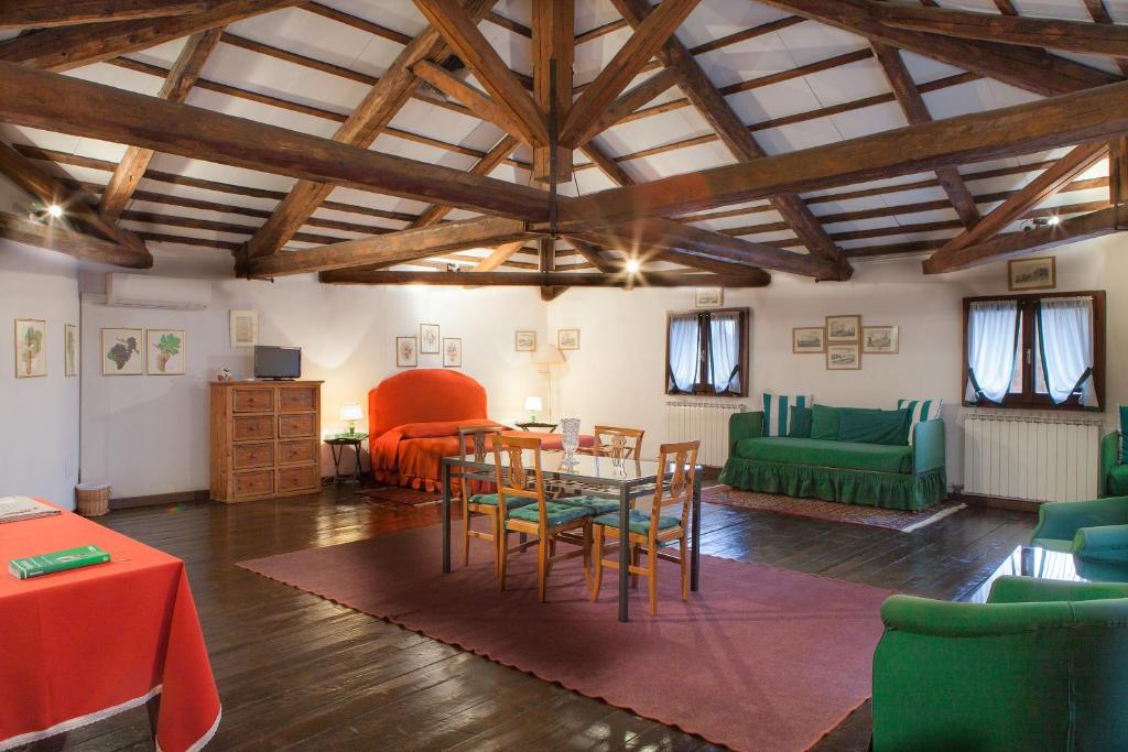 Posezení v ubytování Castello di Roncade