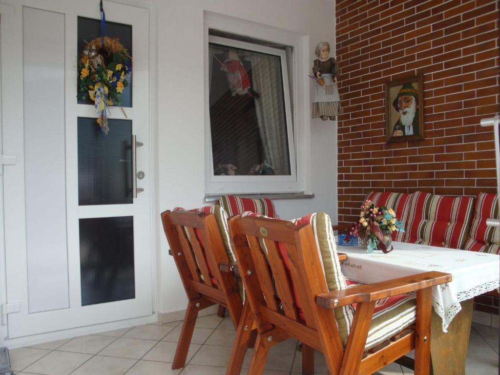 Posezení v ubytování Pension Haus Wanninger