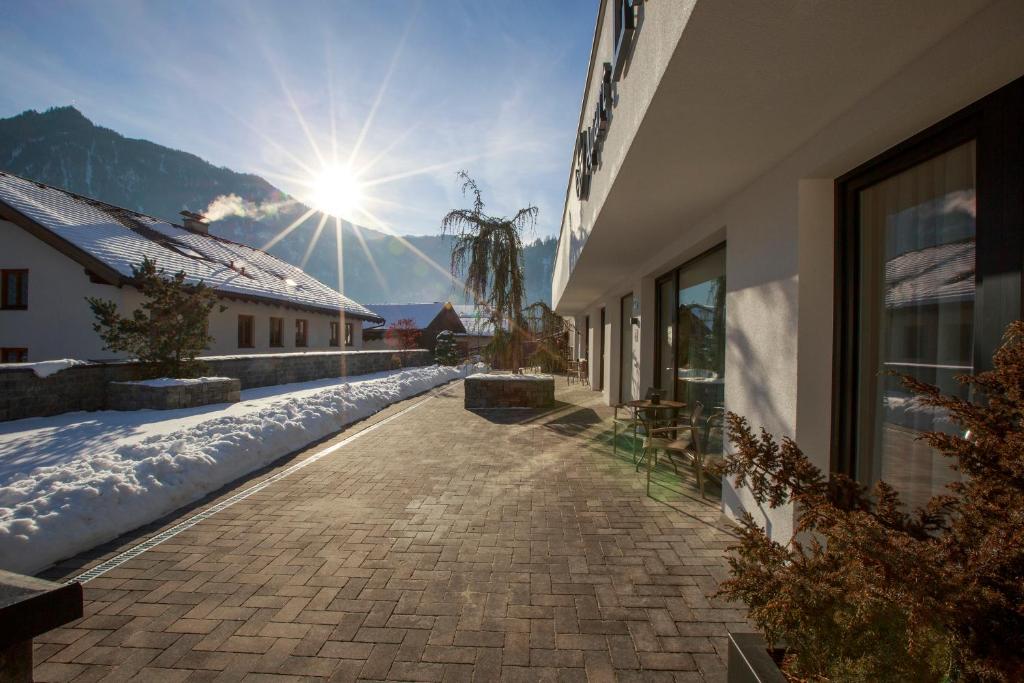 Nespecifikovaný výhled na hory nebo výhled na hory při pohledu z apartmánu