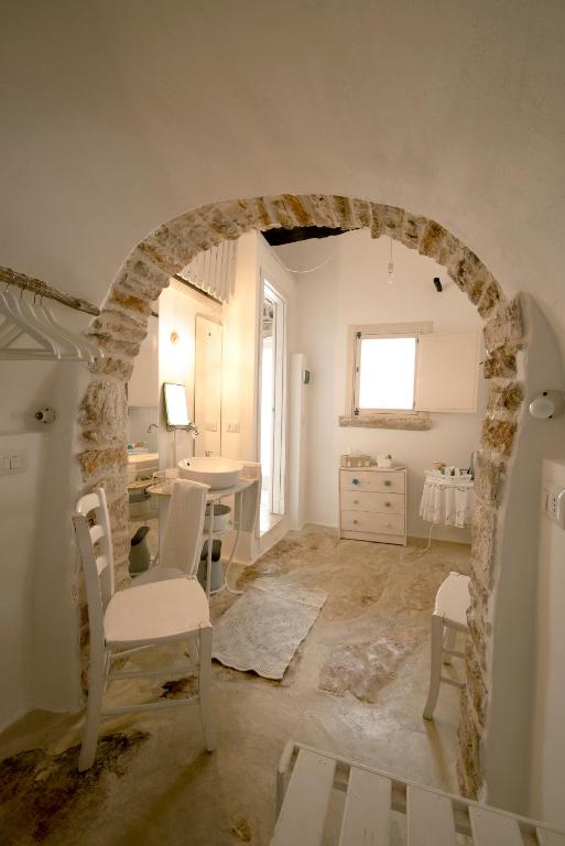 Koupelna v ubytování Masseria Trulli&Stelle B&B