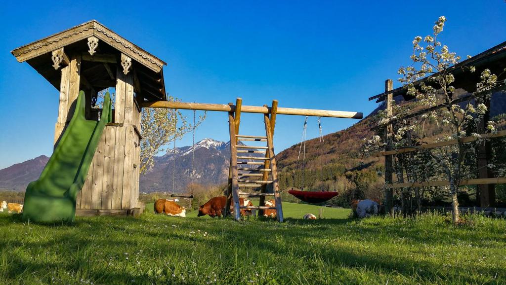 Nespecifikovaný výhled na hory nebo výhled na hory při pohledu z apartmánu