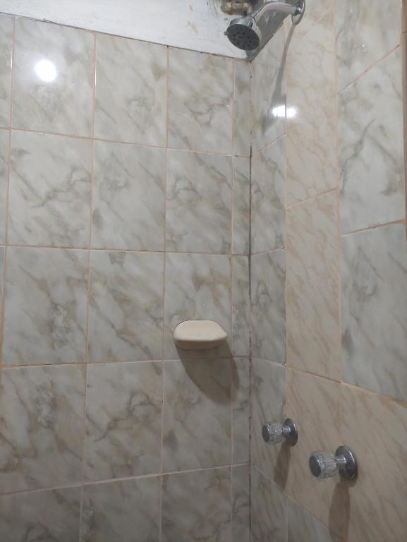Koupelna v ubytování Casa Sucre Ayacucho