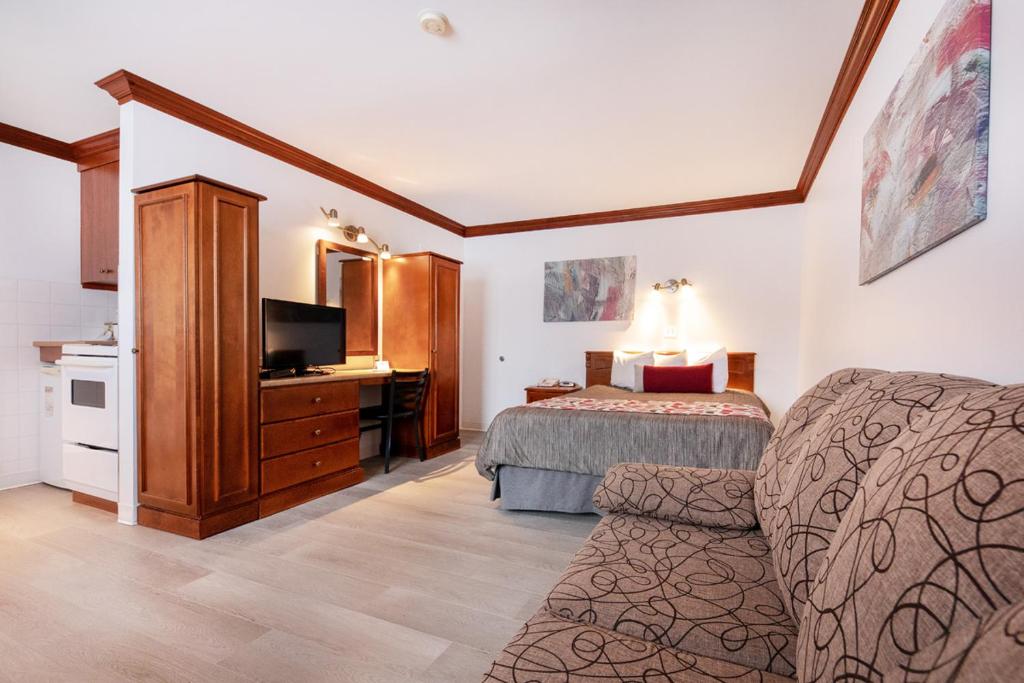 Posezení v ubytování Hotel Plante