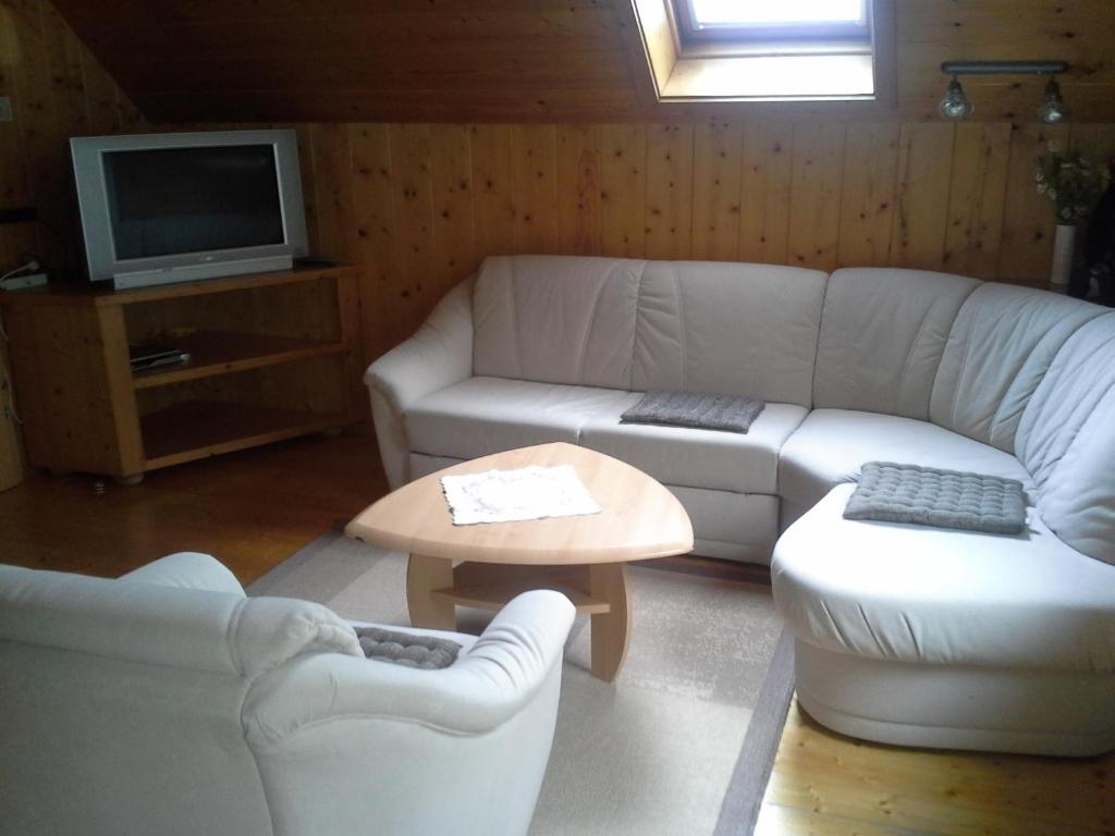 Posezení v ubytování Haus Fratnik