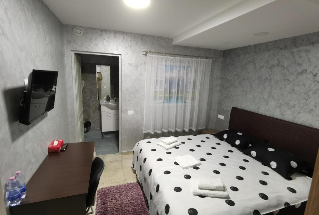 Postel nebo postele na pokoji v ubytování DNT HOUSE &spa