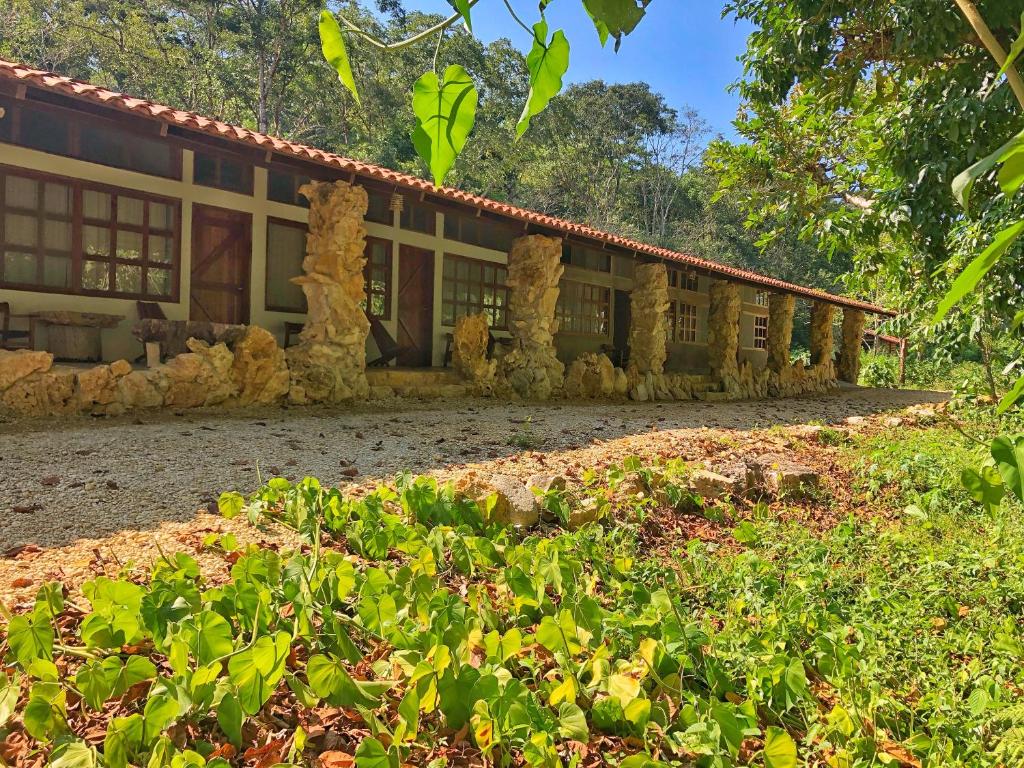 Zahrada ubytování Finca Vallescondido