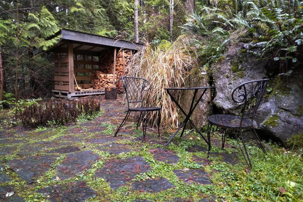 Zahrada ubytování Moon Dance Cabin