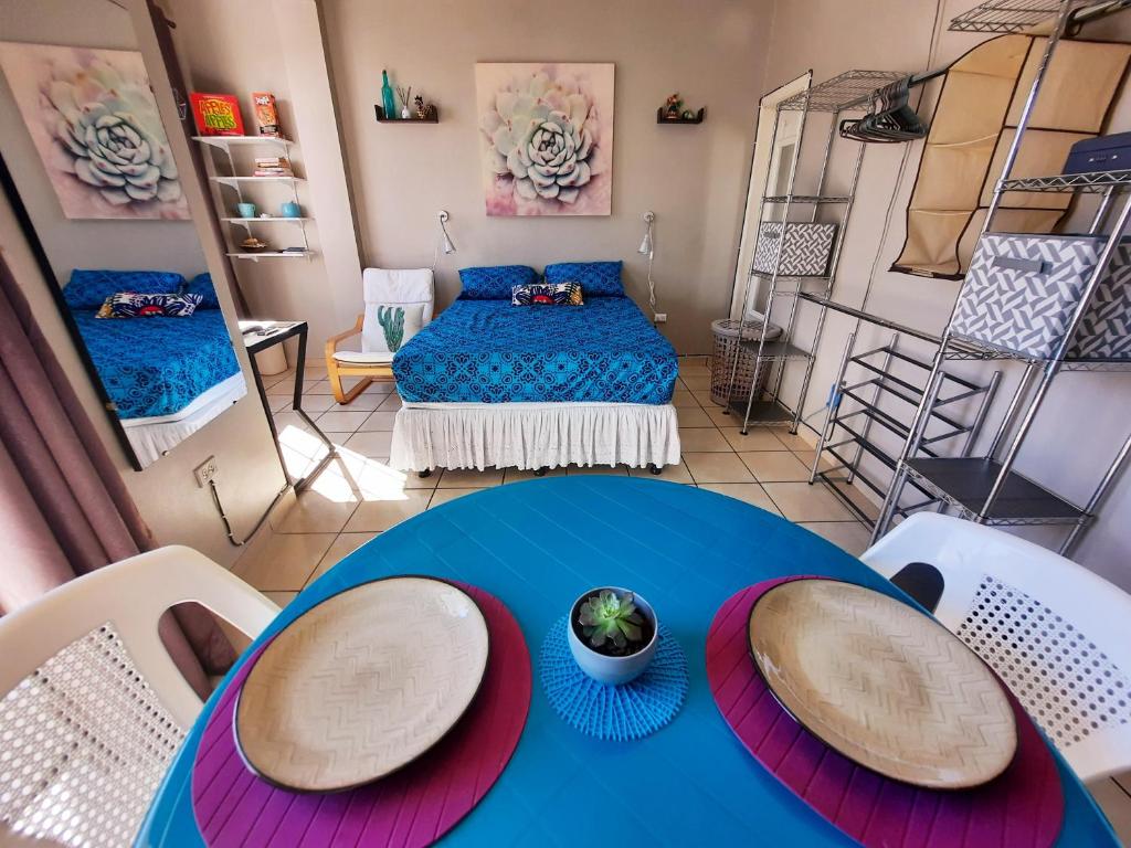 Postel nebo postele na pokoji v ubytování Cómodo Apartamento privado