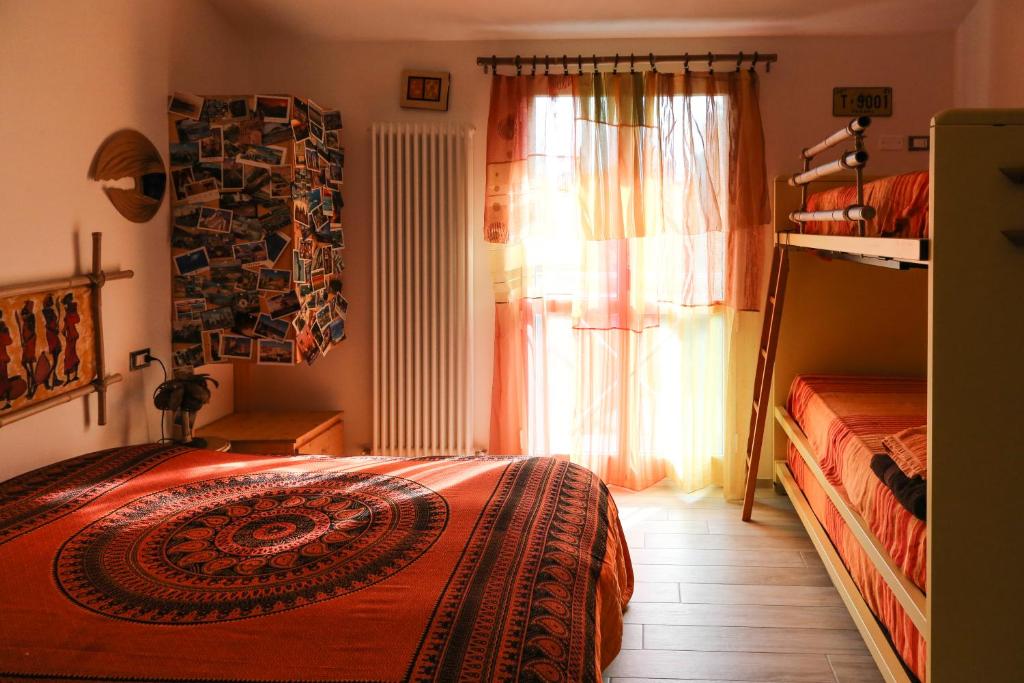 Postel nebo postele na pokoji v ubytování B&B Rabbit