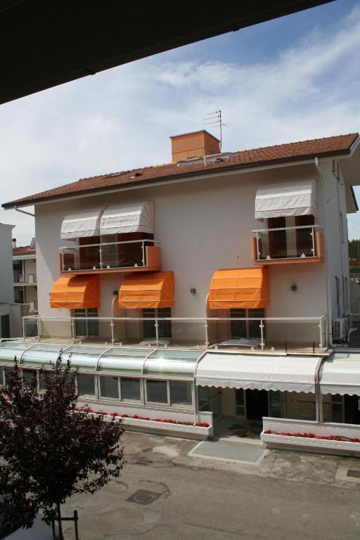 Balkón nebo terasa v ubytování Hotel Lisa