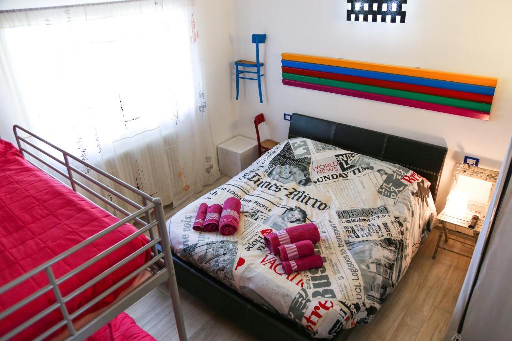Postel nebo postele na pokoji v ubytování B&B Rabbit