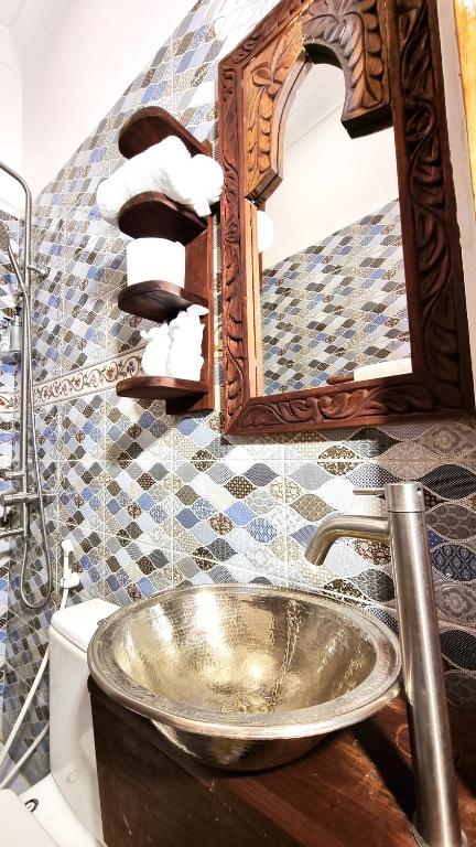 Koupelna v ubytování Shaba Boutique Hotel