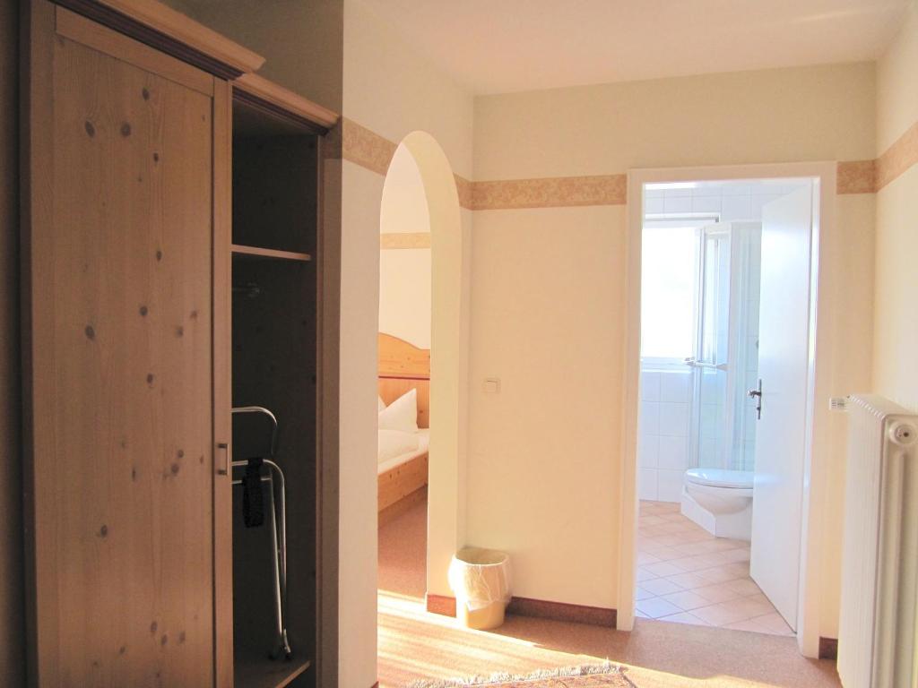 Koupelna v ubytování Gästehaus Menkenbauer